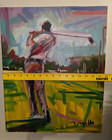 * ~ * S A L E *~*   FABULOUS !!! 16X20 GOLF GOLFER MAN "THE SWING" JOSE TRUJILLO — photo 3