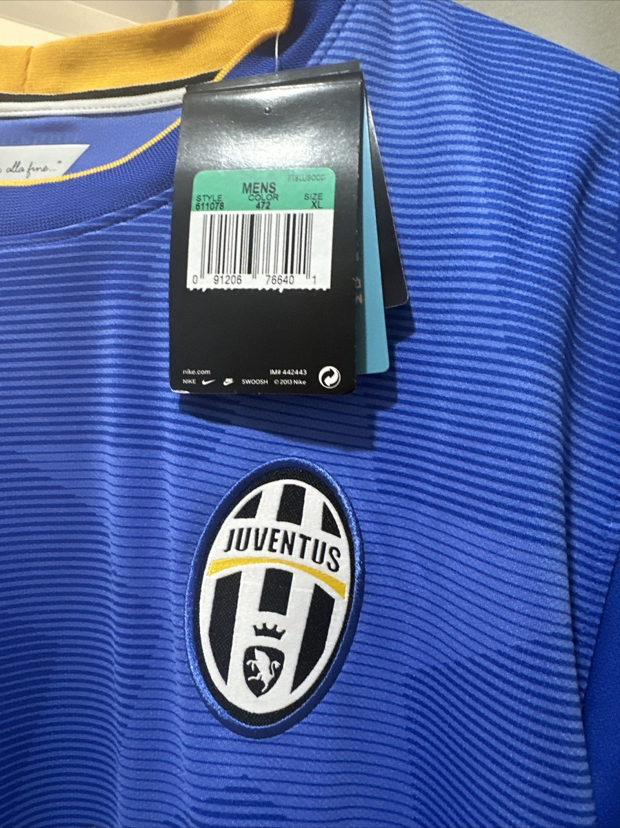 Nike CUSTOM Pavel Nedved 14/15 XL Juventus Away Shirt Jersey Kit