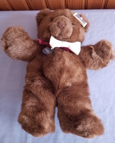 Gund Ltd Ed Collectors Classic Chocolate Truffle Plush Bear w/Tags Brown 1983 - Picture 5 of 9