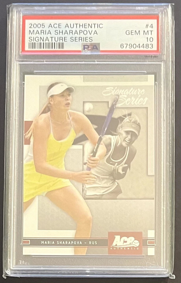 Tennis Ace Authentic Original Rookie Sports Trading Cards