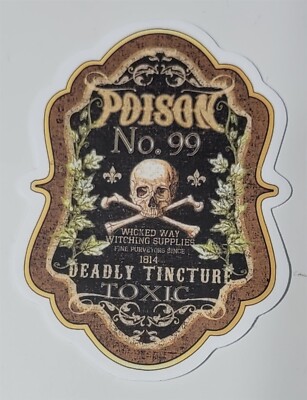 Victorian Garden Stickers アンティーク　シール Victorian Trading 50 Gothic Spooky Apothecary Label Planner