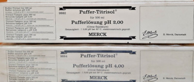 Titrisol  Merck 9882 - Pufferlösung für 500 ml pH 2,0