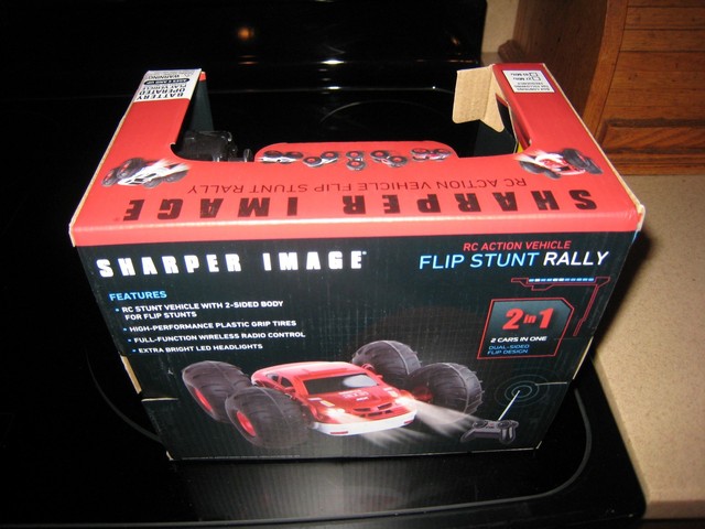 SHARPER IMAGE RC ACTION VEHICLE FLIP STUNT RALLY NEW WITH FREE SHIPPING!!!!! | eBay