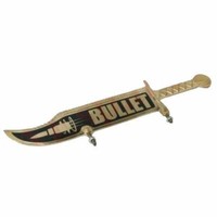 FüR Royal Enfield Kugel Schwert Form Vorne Schutzblech Kennzeichen Messing S2U