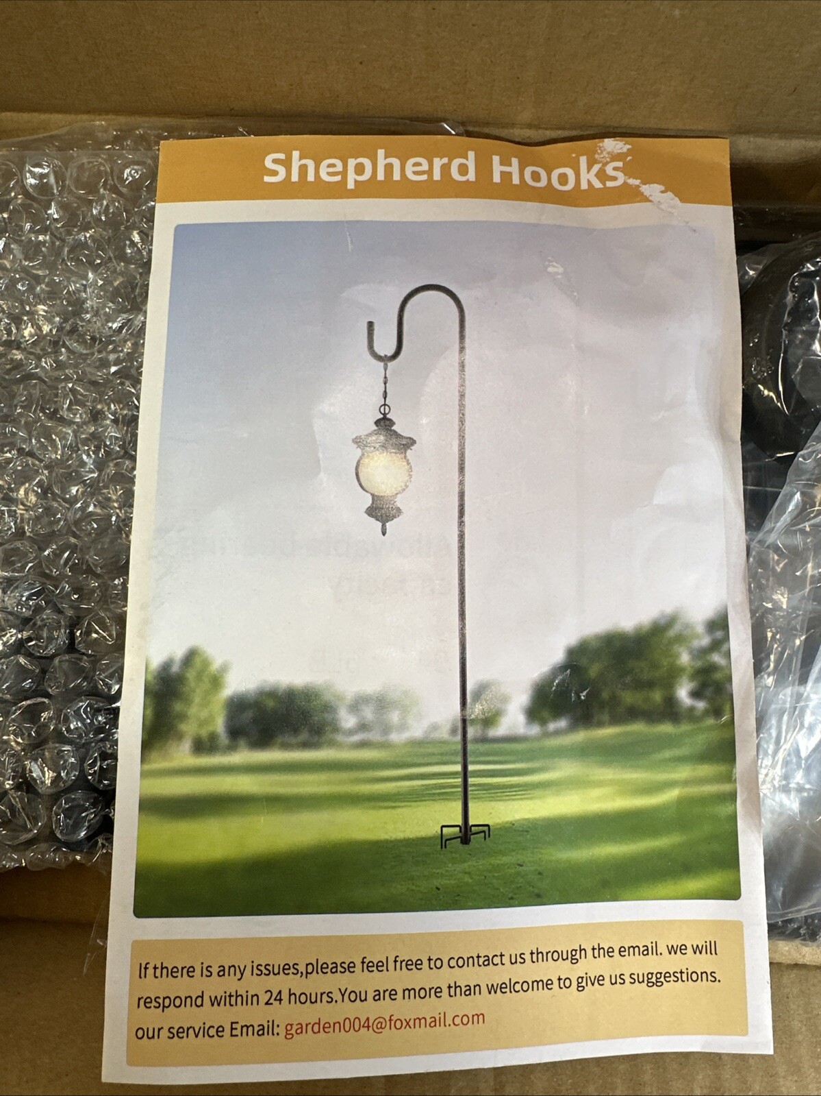 Black Shepherd Hook ✨NIB
