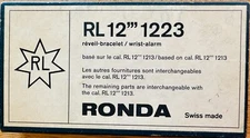 RONDA RL 1223 ALARM / RONDA RL 1213 NOS MOVEMENT PARTS - SEE DROPDOWN LIST