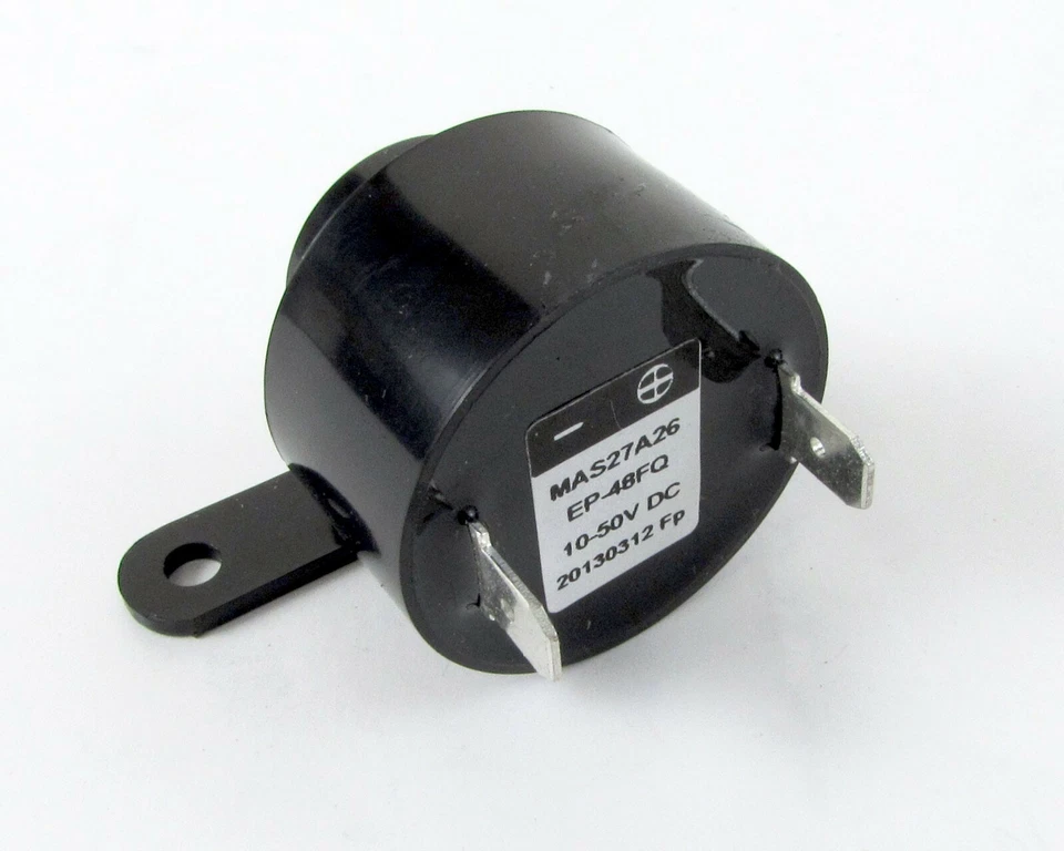 Lote de (10) Zumbador Mallory MAS27A26EP-48FQ Sonalert Pulso Rápido 75-90dB 10-50VDC Foto 2 de 4