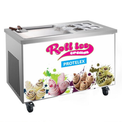 Roll Eismaschine Gebratenes Eis Maschine Ice Cream Rolls Thai Eis Maschine 1-6S