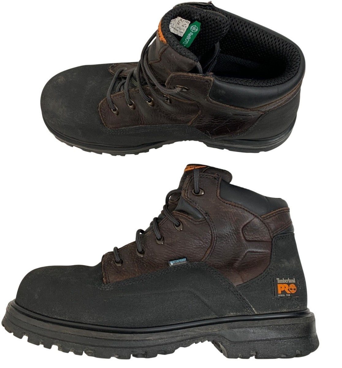 Timberland PRO Mens 12M Steel Toe Waterproof Work Boots GUC  display picture 3