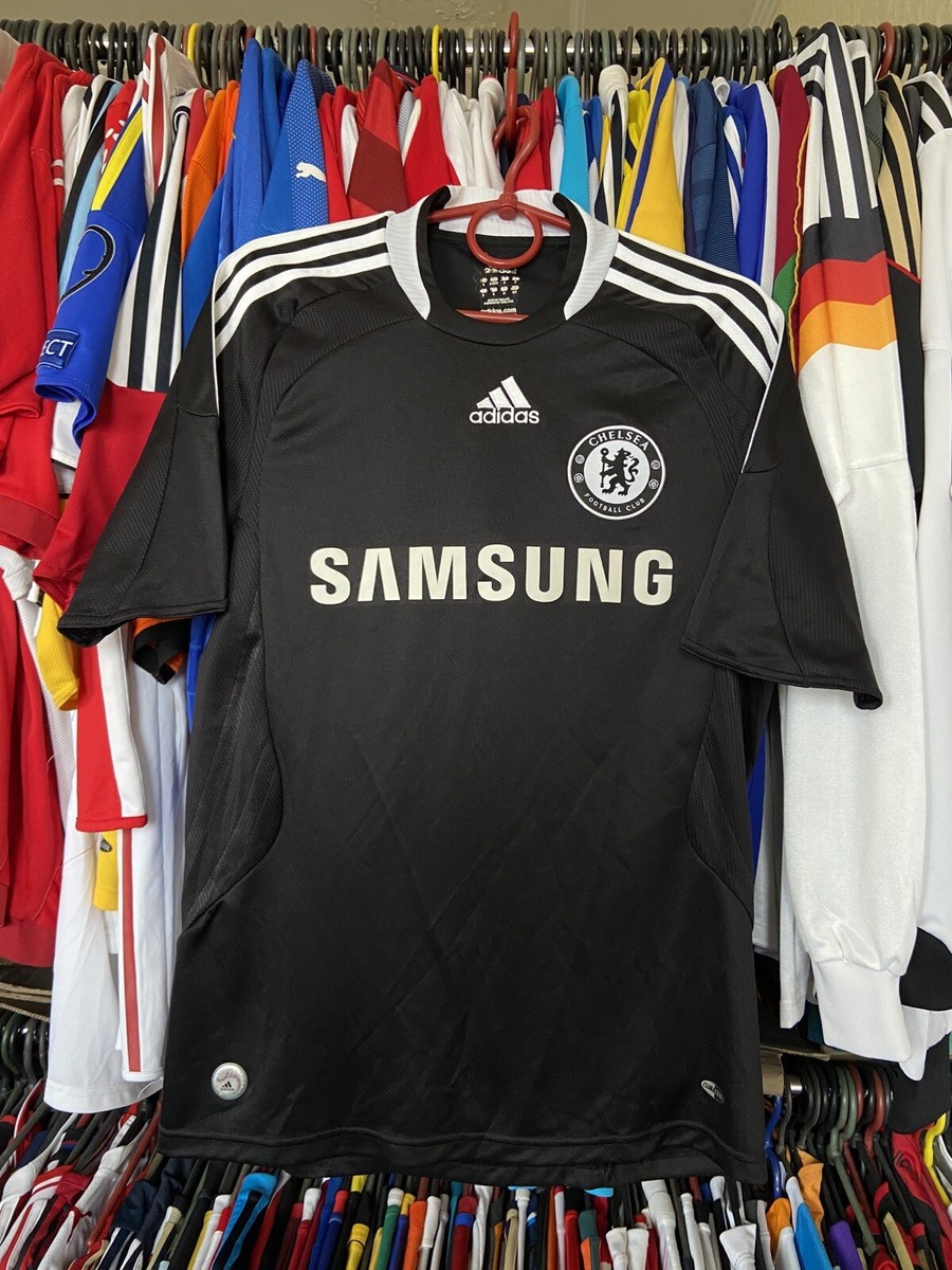 チェルシー アディダス Lサイズ Adidas Chelsea 2008 Blue Soccer Jersey Shirt - Size Large