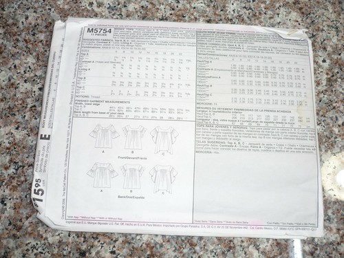 A McCalls Women's Blouse Top Shirt sewing pattern U pick NEW UNCUT sz 4-22 - Picture 15 of 33