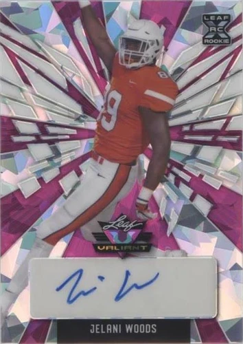 2022 Leaf Valiant Jelani Woods #BA-JW2