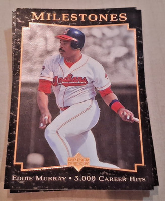 1996 Upper Deck - Milestones Eddie Murray #2 HOF