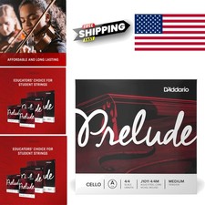 Prelude Cello A String 4/4 Scale Medium Tension Solid Steel Core Brown Color