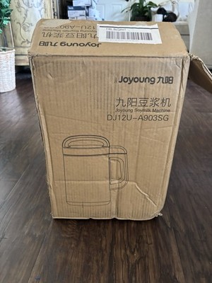 Joyoung Soy Milk Maker DJ12U-A903SG 1000W 120V Stainless w/ Strainer