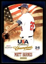 Matt Barnes 2013 Panini USA Baseball Champions #103 MLB READ FREE SHIPPING