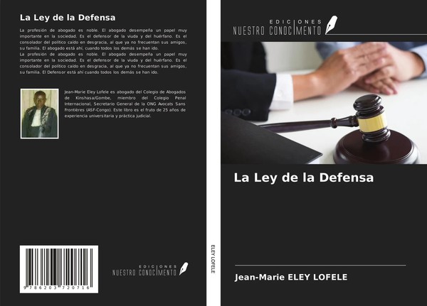 Jean-Marie Eley Lofele | La Ley De La Defensa | Taschenbuch | Spanisch (2021)-image