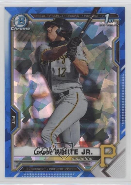 2021 Bowman Chrome Draft Sapphire Edition Lonnie White Jr #BDC-28 11rg