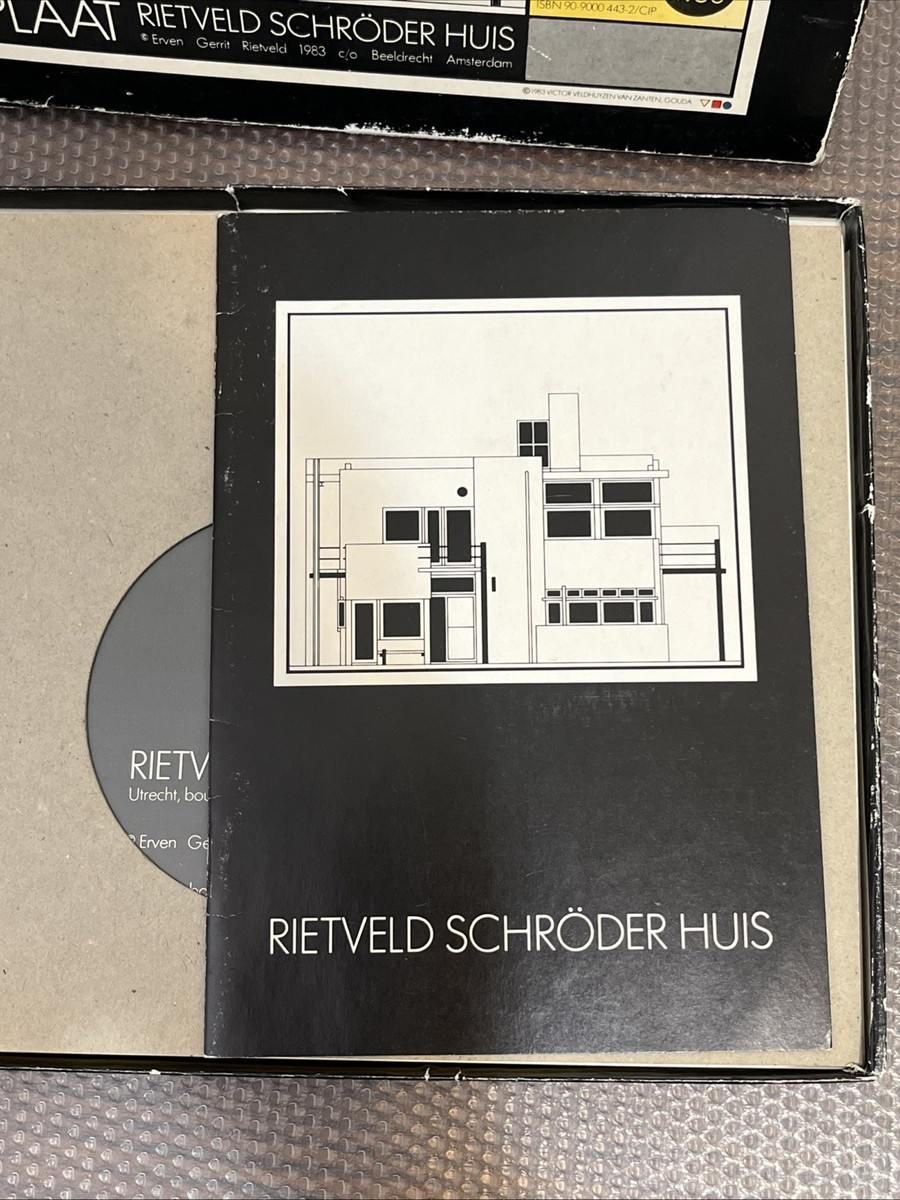 Bouwplaat Ervin Gerrit Rietveld Schroder House 1:50 Model Kit 1983
