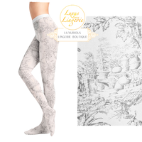 Antoinette Tights By Wolford S Iconic White Black Strumpfhose Ikonisches Design