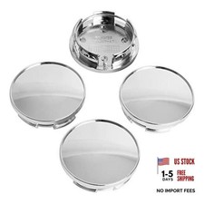 2.5Inch 63MM Wheel Center Caps for Dodge RAM Outer 63MM , Inner 56MM Chrome