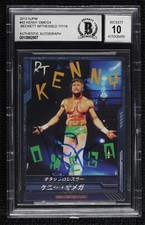 BAS 2013 Capcom King of Pro-Wrestling Series 4 C Kenny Omega BGS Authentic ne4