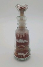 Robert The Sandman Stouffer Sand Art Bottle Pouncing Fox Colorado Height 7 1/2"