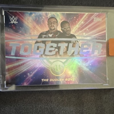 Topps 2025 Universe WWE Together The Dudley Boyz Bubba Ray & D-Von Case Hit!!