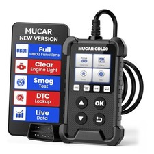 CDL20 Universal OBD2 Scanner, Check Engine Car Code Reader with Full OBD2