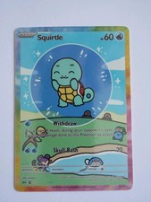 Bubble Squirtle Custom Glossy Card