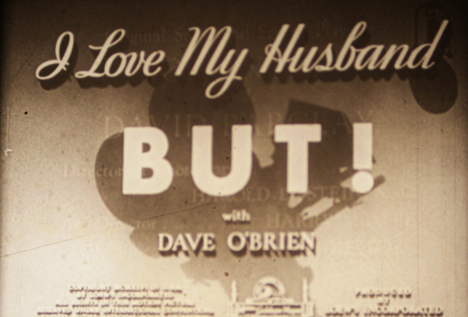 16mm -I LOVE MY HUSBAND, BUT! - 1946 MGM - Pete Smith Short