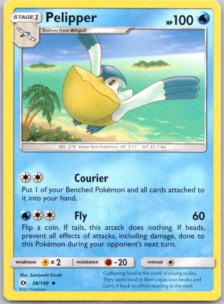 SM Base Set #38/149 Pelipper