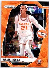 2024 Panini Prizm WNBA #116 DeWanna Bonner Ice Orange Prizms