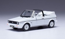 ixo CLC590N 1/43 GOLF MK I CABRIOLET OPEN 1981 White Model Car