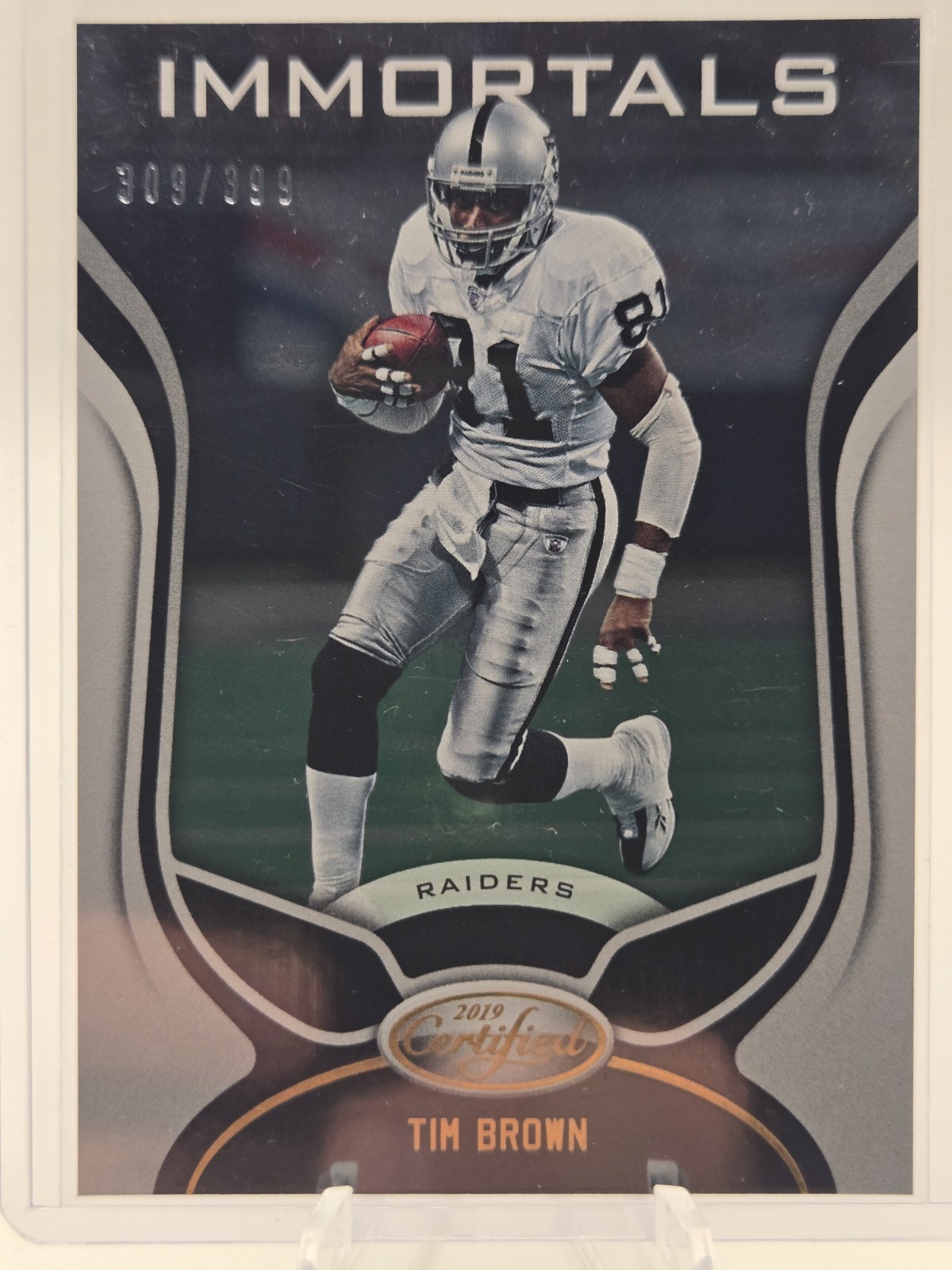 2019 Panini Certified - Immortals Tim Brown #127 /399