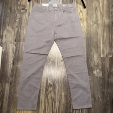 Flint & Tinder 365 Pant Men’s 36x32 Gray Tapered Fit Casual HUCKBERRY NWT