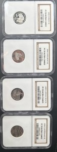 2004 S 2005 S Jefferson Nickel 5C Westward Journey 4 Coin Set PCGS PR70 DCAM