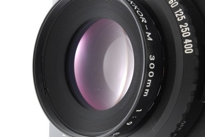 Nikon ニコン NIKKOR-M 300mm F9 COPAL 1 MINT] Nikon Nikkor M 300mm f/9 Large Format Copal 1 Shutter Black