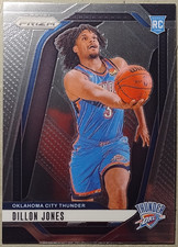 2024-25 Panini Prizm Dillon Jones #240 Rookie Card Oklahoma City Thunder