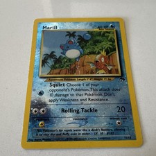 Pokemon Marill 11/18 Southern Islands Reverse Holo Promo 40 HP English 2001 on eBay