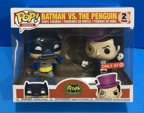 Funko Pop Batman vs The Penguin Target Exclusive Classic TV Series 2 Pack
