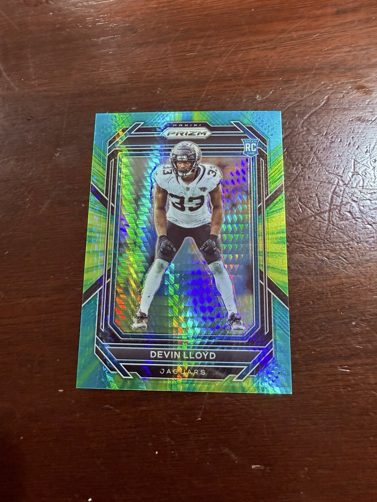 2022 Panini Prizm Rookies Hyper Prizm /175 Devin Lloyd #376 RC SP