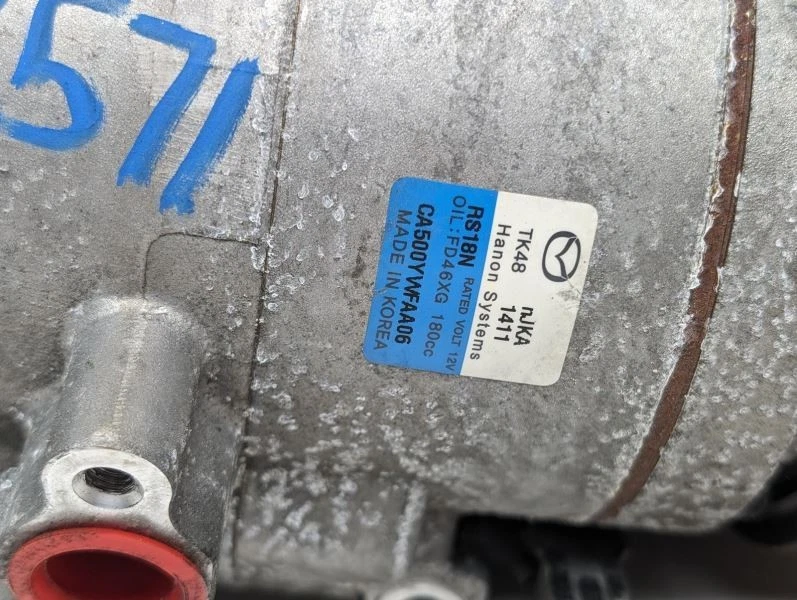 Compresor de aire acondicionado compatible con 16-23 MAZDA CX-9 751058 Foto 4 de 4