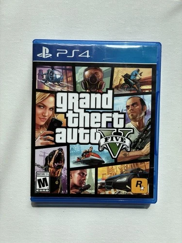 Grand Theft Auto V (Sony PlayStation 4, 2014) GTA 5 PS4 Tested