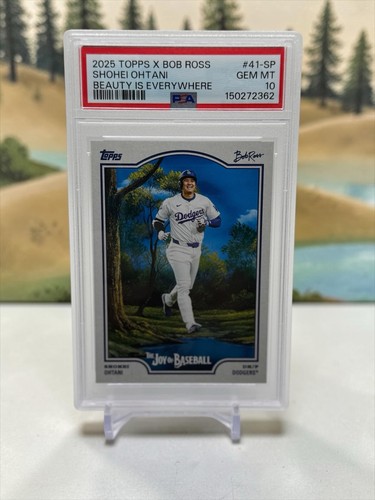 2025 Topps X Bob Ross Joy of Baseball -Shohei Ohtani #41-SP Beauty Is Everywhere