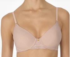 NWT NATORI 721154 Bliss Perfection T-shirt Bra Rose Beige New Size 32DD