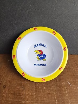 Kansas Jayhawk KU Duck House Melamine Cereal Bowl 