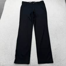 Nike Dri-FIT Standard Fit Black Golf Pants Mens 34x34 Stretch Trousers