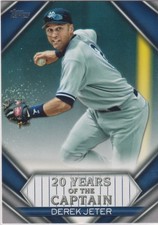 2020 Topps Update #YOC-02 Derek Jeter 20 Years of The Captain