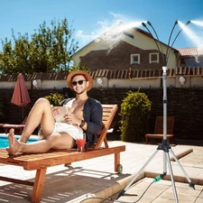 Standing Misters for Outside Patio Pool Garden Portable Cooling Misting System